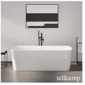 Tellkamp Komod Baignoire rectangulaire en îlot, 0100-279-00-A/WMWM, pas cher