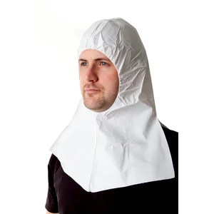 3M - Cagoule de protection Jetable en Polyéthylène Blanc ( Prix pour Sachet de 300 )Vendu paramazon