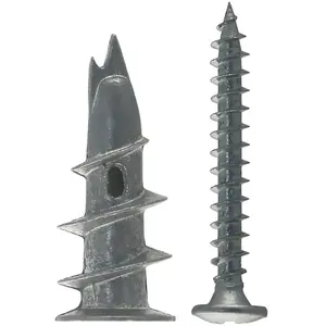Comparateur de prix : Fischer Cheville métallique pour carton-plâtre GKM-S 35 avec vis à tête bombée