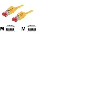 Tecline Câble Ethernet de catégorie 6a Jaune 2 m pas cher