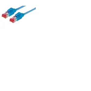 Fröhlich + walter Tecline Câble de Brassage S/FTP, PIMF, Cat 6,Bleu, 15,0mVendu parinmac-wstore