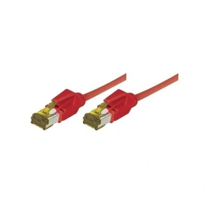 Connect CUC Cordon RJ45 sur câble catégorie 7 S/FTP LSOH snagless rouge - 0,5 m pas cher