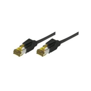 Connect CUC Cordon RJ45 sur câble catégorie 7 S/FTP LSOH snagless noir - 0,5 m pas cher
