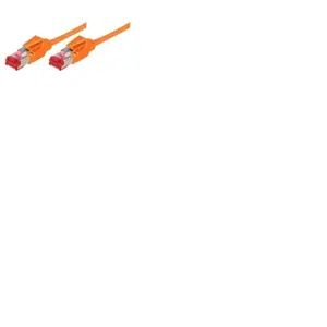 Tecline 71830A Câble patch cat6a Ethernet S/FTP PiMF EIA/TIA Classe EA Orange 30 mVendu paramazon