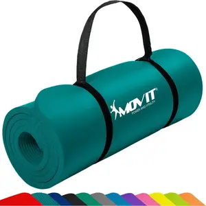 Comparateur de prix : Tapis gymnastique 190 x 60 x 1.5 cm / Pétrole MOVIT