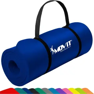 Comparateur de prix : Tapis gymnastique 190 x 100 x 1.5 cm / Bleu MOVIT