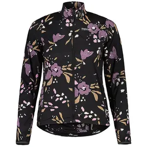 Maloja Femme SeisM. Printed Veste, deep black brushflower, XS pas cher
