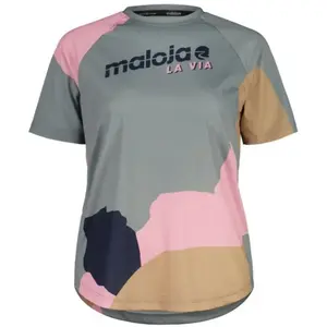 Maloja MontvalezanM. Multi 1/2 - Maillot VTT femme Sage Multi L pas cher