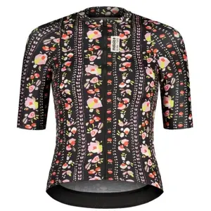Maloja SokostiM. - Maillot vélo femme Deep Black Rivulet LVendu parbobshop