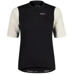 Maloja ArlersteinM. - Maillot vélo femme Deep Black Multi S pas cher