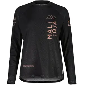 Maloja ElferkofelM. - Maillot VTT femme Deep Black S