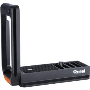 Rollei Support Universel L Winkel Compatible Arca-Swiss pour Montage sous la caméra. 22736 pas cher