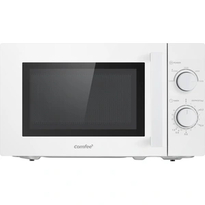 Comfeé Comfee CMSN 20 Wh Micro-ondes, 5 niveaux de puissance, Éclairage intérieur, Dégivrage facile, Easy Degivrage, Plateau rotatif à 360 °, 20 L/700 W, Mécanique, Blanc pas cher