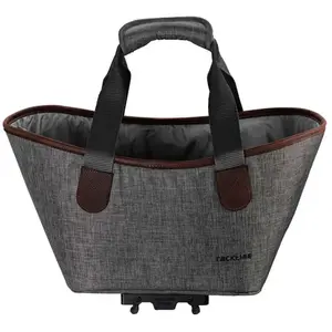 Comparateur de prix : Sacoche de vélo Racktime Agnetha 2.0 gris pour porte bagage Racktime