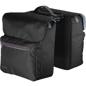Comparateur de prix : racktime sacoche double pour vélo Ture 2.0 adaptateur 29 litres noir