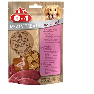 Comparateur de prix : Spectrum Brands 8in1 50g 8in1 Meaty Treats Magret De Canard - Friandises Pour Chien