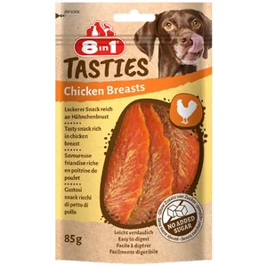 Comparateur de prix : 85g 8in1 Tasties Poitrine de poulet - Friandises pour chien