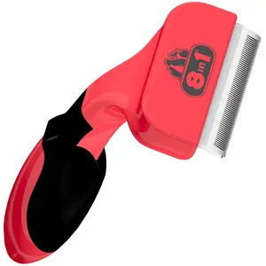 Comparateur de prix : Outil 8in1 Perfect Coat DeShedder anti-mue pour chien - taille M : la...