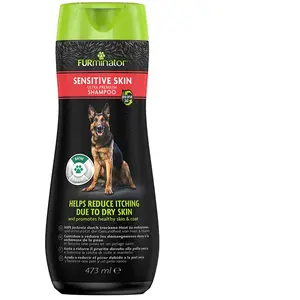 Shampooing FURminator Sensitive Skin Ultra Premium pour chien - 473 mL pas cher
