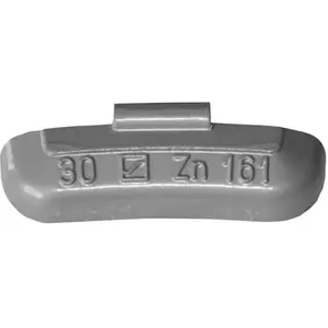 TIPTOP - Masse 161 jante tôle 30g zinc plastifié - lot de 100 pcs - 5666054 pas cher