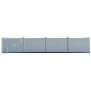 PROVAC - Masse adhésive 20g zinc plastifié - boite de 50 pcs - 361/20G pas cher