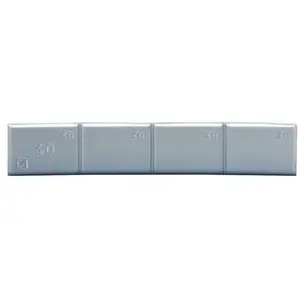 PROVAC - Masse adhésive 40g zinc plastifié - boite de 50 pcs - 361/40G pas cher