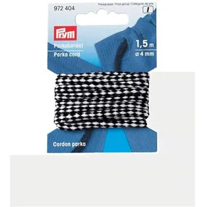 Non communiqué Cordon anorak et parka 4mm - Prym(...) - Noir/blanc