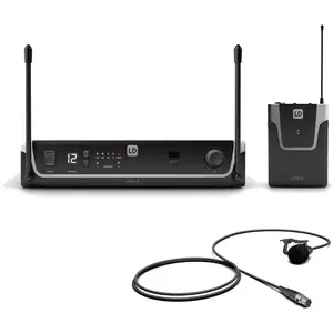 LD Systems U305 BPL émetteur de poche et micro cravate (584-608 MHz)Vendu parbax-music