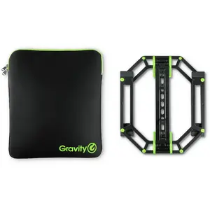 Comparateur de prix : Gravity LTS 01 B SET 1 support pour ordinateur portable + pochette