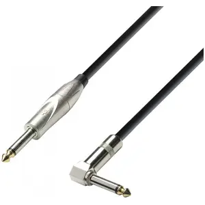 Adam Hall Cables K3IPR0300 Câble instrument 3 Star Jack 6,3 mm mono ve...