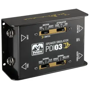 Comparateur de prix : Palmer PDI03 JB simulateur d'enceinte et boîte de direct