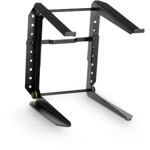Comparateur de prix : Gravity LTS 01 C B - Support réglable en hauteur pour ordinateur portable et contrôleur DJ - Supports pour ordinateurs portables