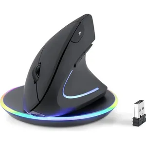 Perixx PERIMICE-713 RX Vertikale Ergonomie-Maus kabellos inkl. Ladepad... pas cher