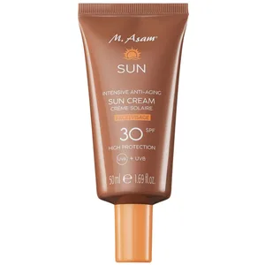m.asam - INTENSIVE ANTI AGING SUN CREAM Protection solaire 50 ml Blanc unisex pas cher