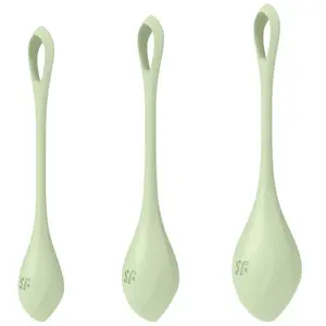 Satisfyer Kit Yoni Power 2 boules chinoises vert clair