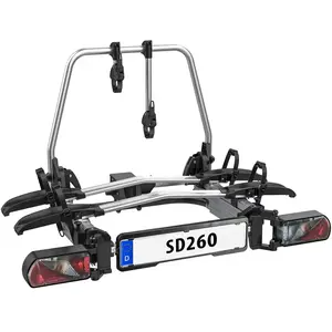 Comparateur de prix : EUFAB Porte-vélos 2 vélos plateforme SD260 Spécial Portes battantes Fourgon