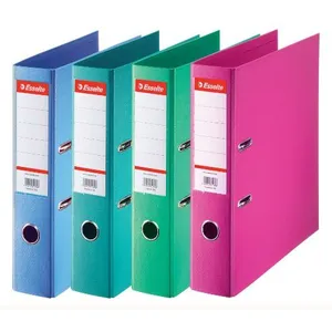 Comparateur de prix : Esselte, Classeurs à levier A4 75mm, PP, couleurs assorties mode, pack de 10