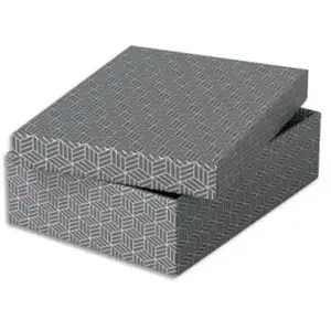 Comparateur de prix : Esselte Boîte de rangement & cadeau Home M, set de 3, gris