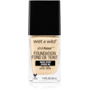 Comparateur de prix : Wet n Wild Photo Focus fond de teint fluide matifiant teinte Nude Ivory 30 ml