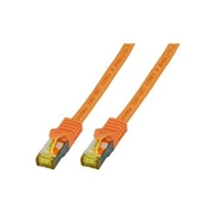 Comparateur de prix : EFB-Elektronik - Cordon de raccordement - RJ-45 (M) pour RJ-45 (M) - 2 m - SFTP, PiMF - CAT 7 - démarré, sans halogène, moulé - orange