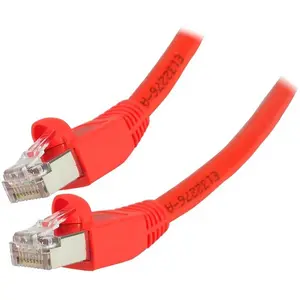 Comparateur de prix : EFB-Elektronik Câble RJ45 catégorie 6 S/FTP 0.5 m (Rouge)