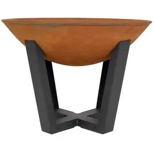 Buschbeck - Brasero en acier oxydé 50 cm de diamètreVendu parcdiscount
