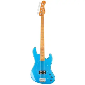 Sadowsky MetroExpress Vintage M Bass Roasted Maple Solid Ocean Blue Me...