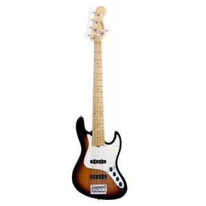 Sadowsky Guitars Metroexpress Standard JJ 5 Tobacco Burst,MapleVendu parbax-music