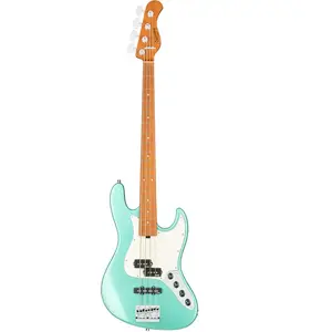 Comparateur de prix : Sadowsky Guitars Metroexpress Hybrid PJ 4 Sage Grn Metallic,Maple