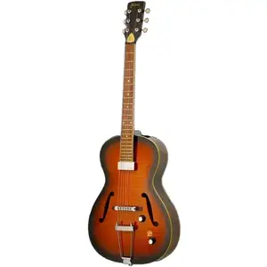 Comparateur de prix : Framus 5/51 Studio Honey Sunburst Transparent High Polish guitare semi-hollow body