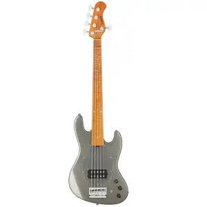 Sadowsky MetroExpress Vintage M Bass Roasted Maple Solid Silver Metall...