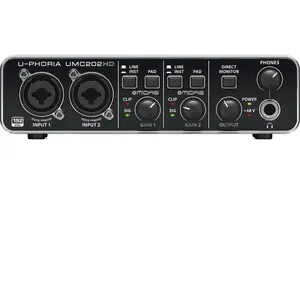 Behringer UMC202HD recording audio interface