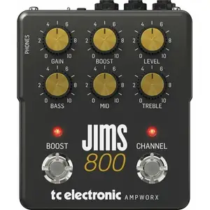 Comparateur de prix : Pédale Overdrive/Distortion TC Electronic Jims 800 Preamp