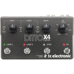 Comparateur de prix : TC ELECTRONIC DITTO X4 LOOPER PÉDALE DE LOOPER DE GUITARE SIMPLE ET IN